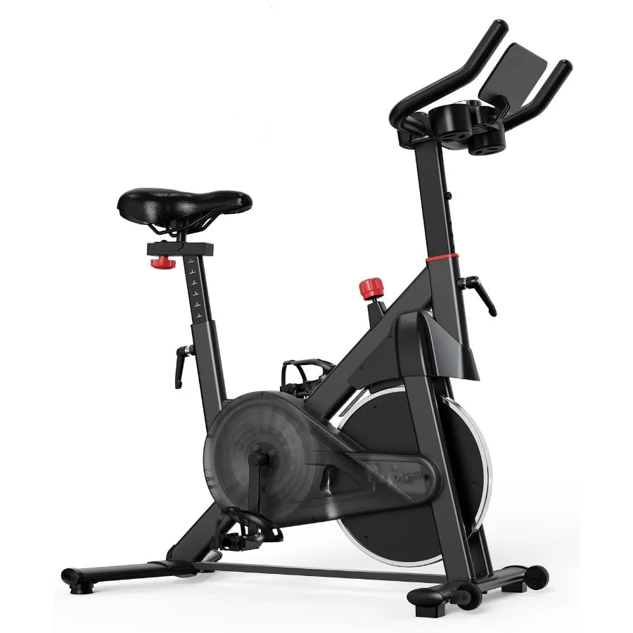 Black Stationary exercise bike