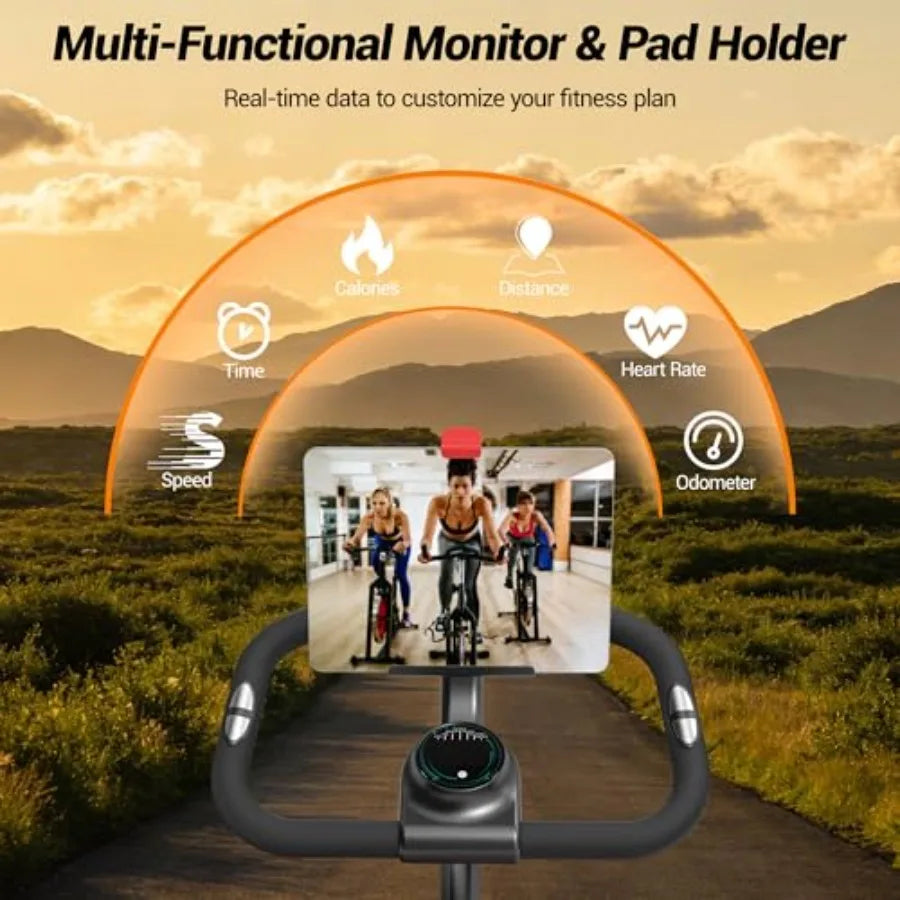 Comfort Seat Spin Bike – 300LB Capacity