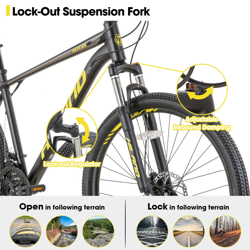 27.5” Hydraulic Disc Mountain Bike