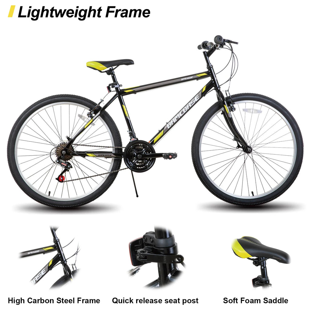 Hil and 24/26” 21-Speed Mountain Bike