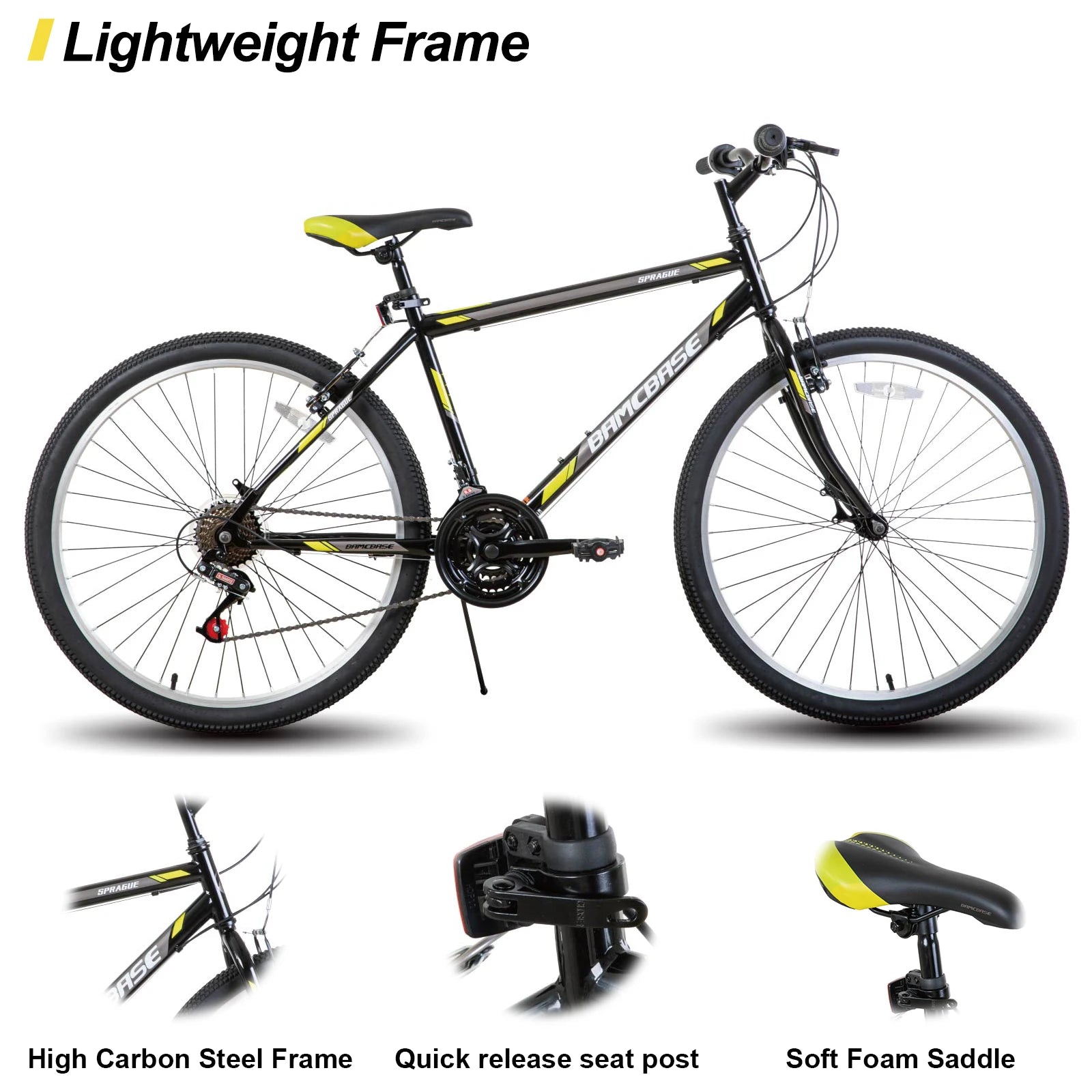 Hil and 24/26” 21-Speed Mountain Bike