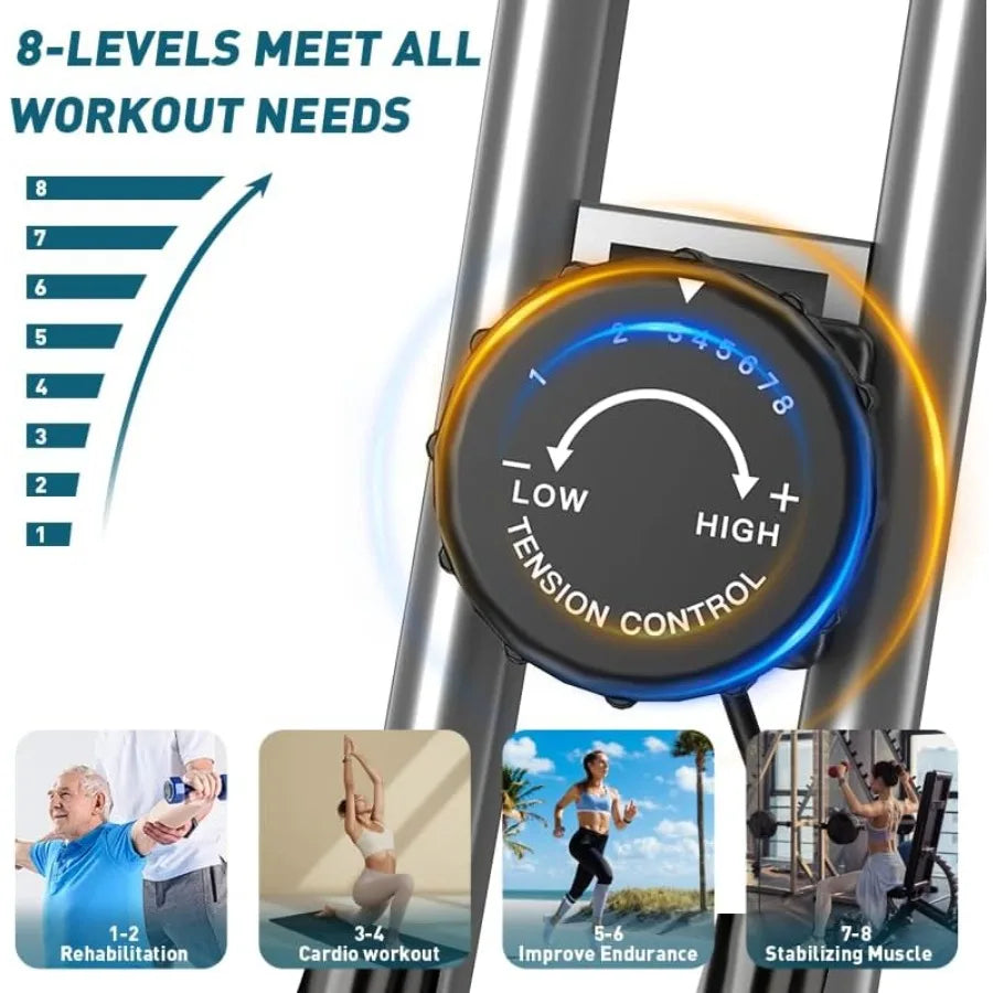 Foldable Magnetic Indoor Exercise Bike