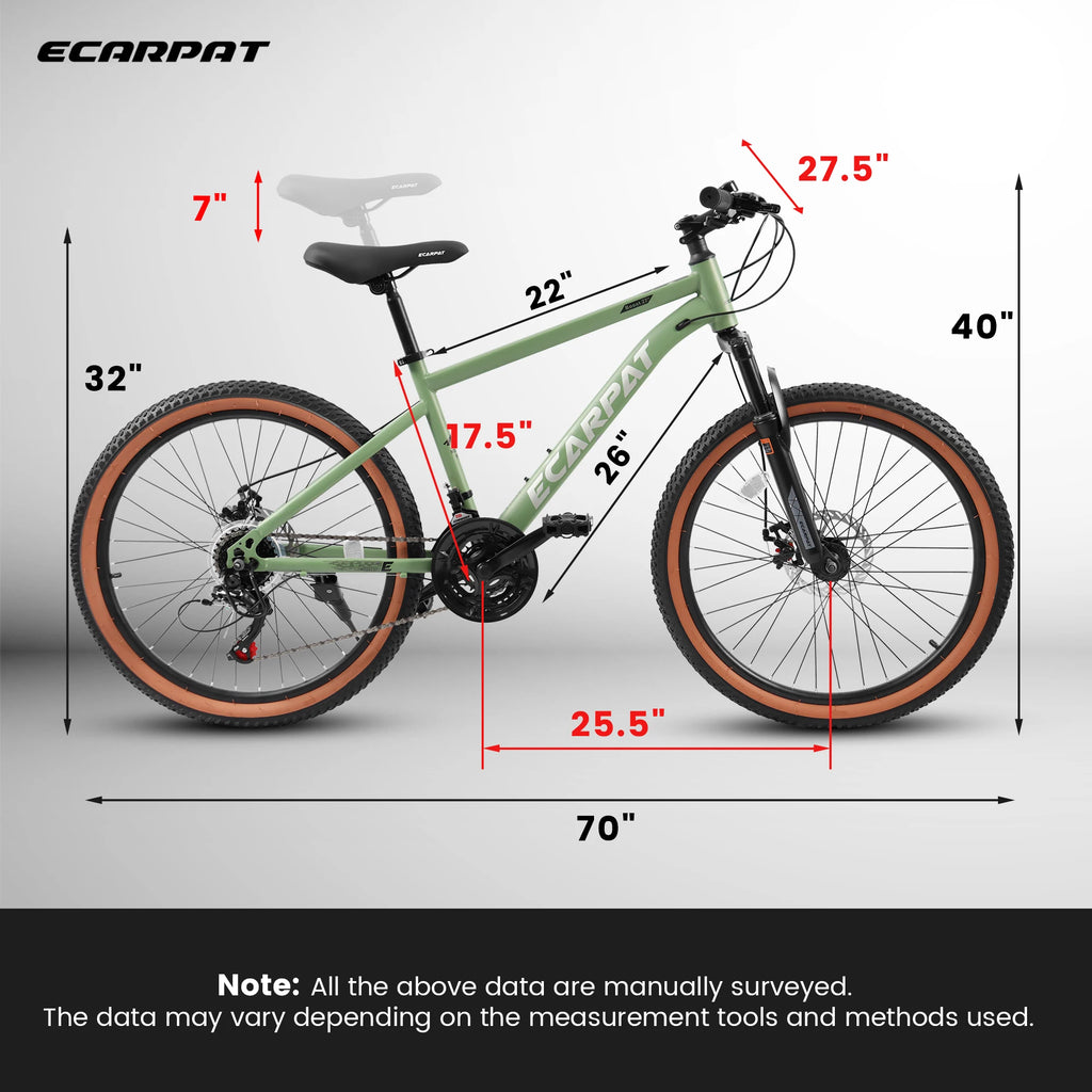27.5” 21-Speed Trail Mountain Bike