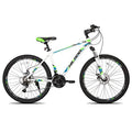 "Multi-color mountain bike"