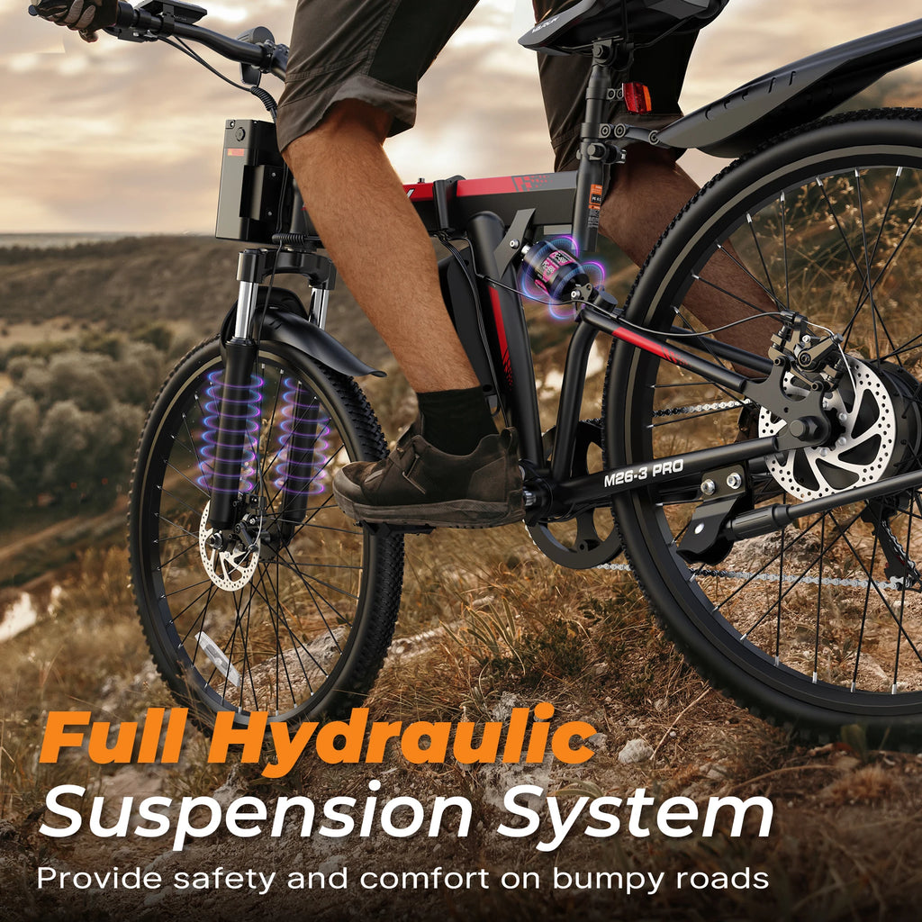 Varun M26-3 Pro 750W Electric Bike – 26"