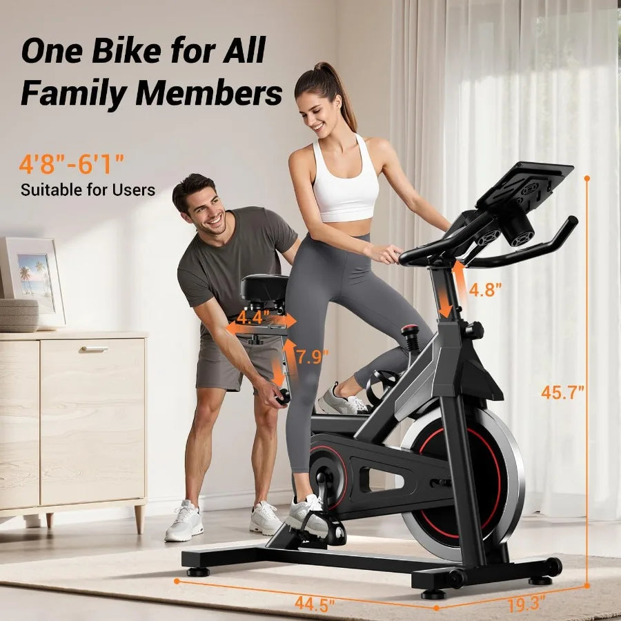 App-Connected Indoor Cycling Bike