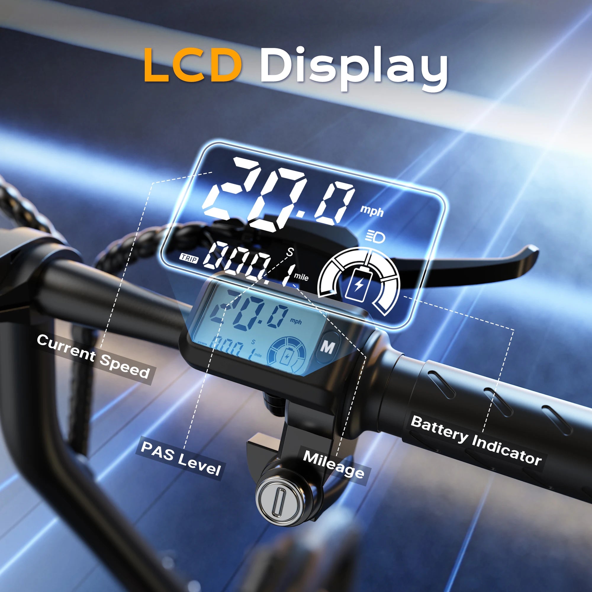 VIPDRIVE Zypho 350W City E-Bike – 14" Compact