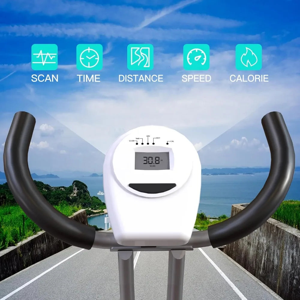 5-in-1 Magnetic Folding Exercise Bike