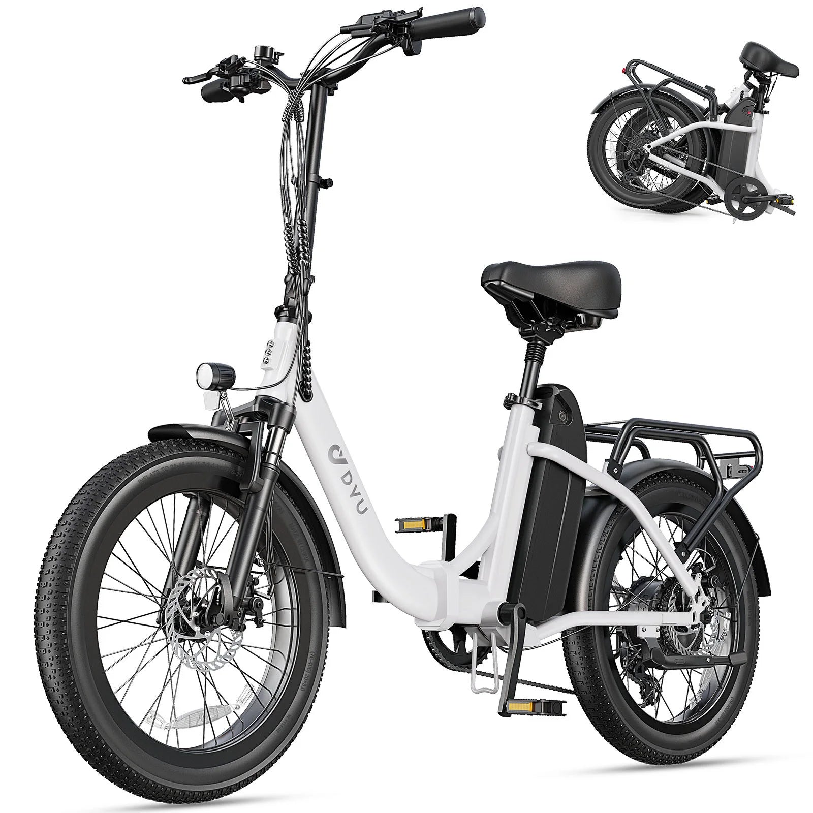 DYU C9 1000W Fat Tire Electric Bike
