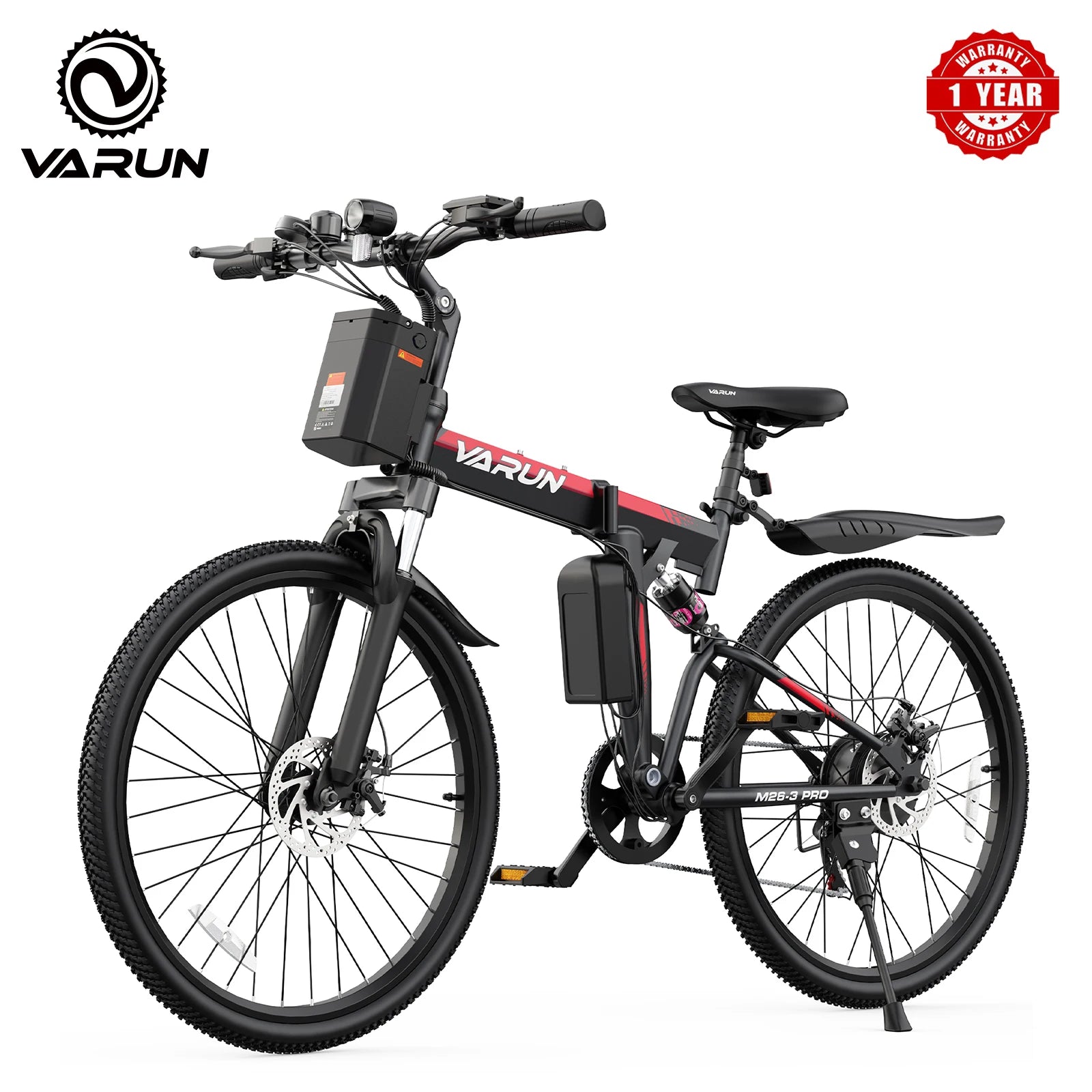 Varun M26-3 Pro 750W Electric Bike – 26"