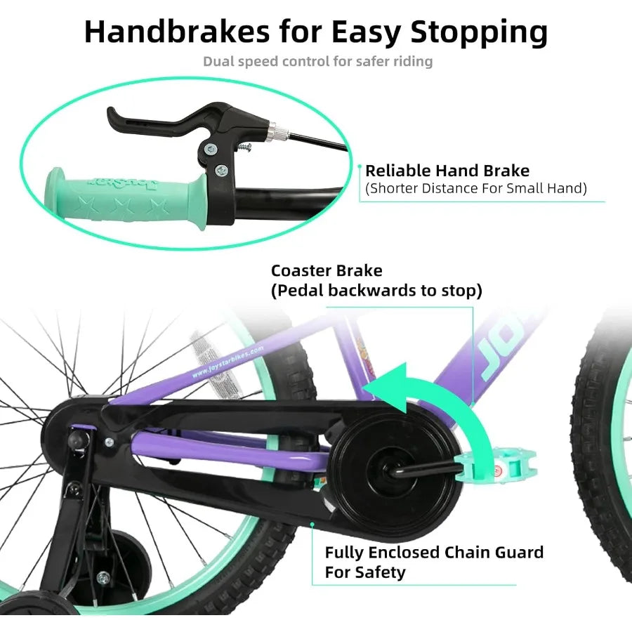 20” Kids Training Wheel Mountain Bike