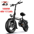 1000W/2000W 48V City Electric Bike – 14" Alloy Frame
