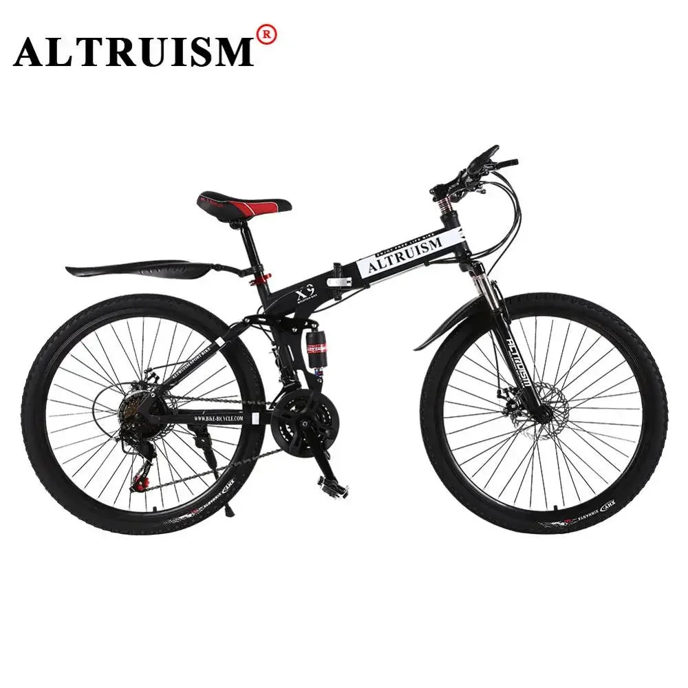 26” Full Suspension 21-Speed MTB