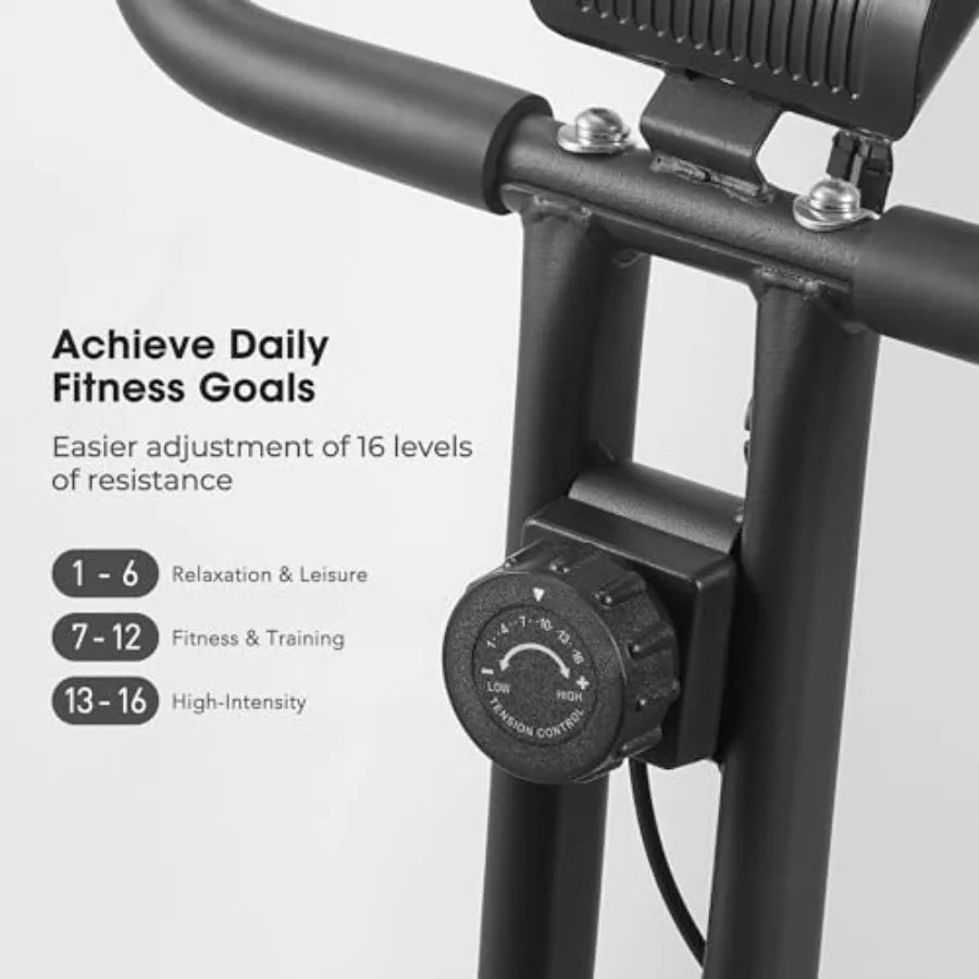 3-in-1 Foldable Exercise Bike – 265LB