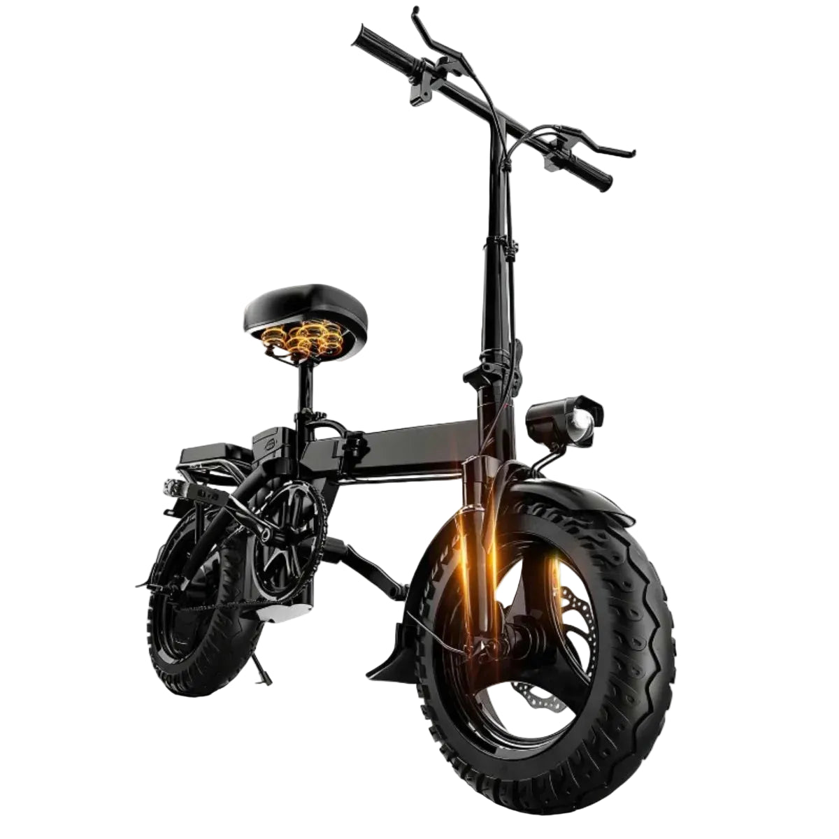 1000W/2000W 48V City Electric Bike – 14" Alloy Frame