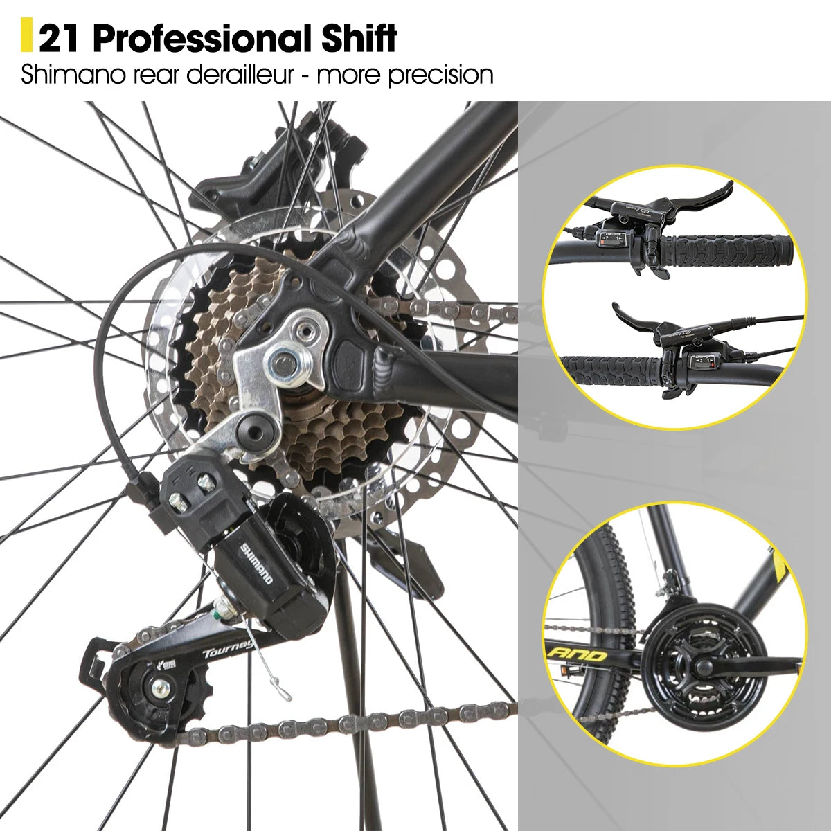 27.5” Hydraulic Disc Mountain Bike