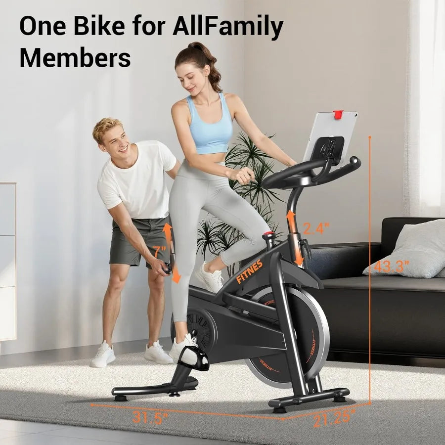 Extra Comfort Seat Spin Bike – 300LB