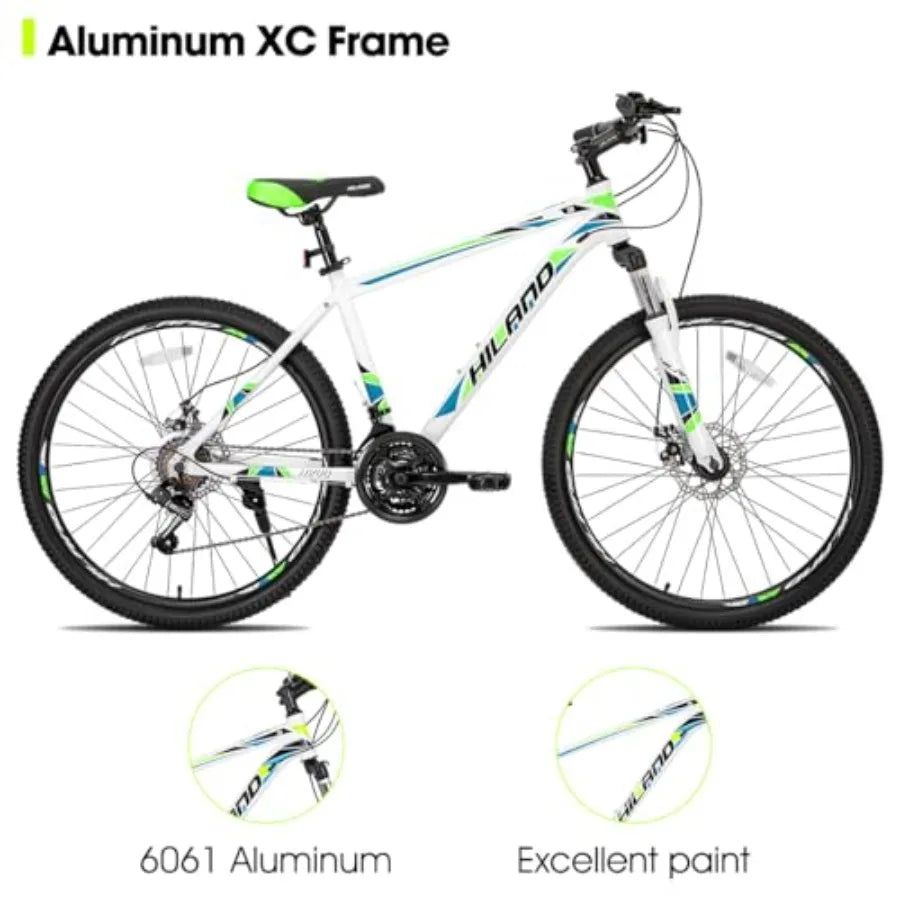 26” 21-Speed Alloy Mountain Bike