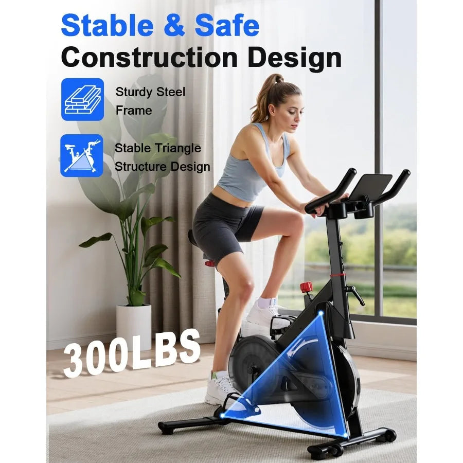 32-Level Magnetic Indoor Exercise Bike