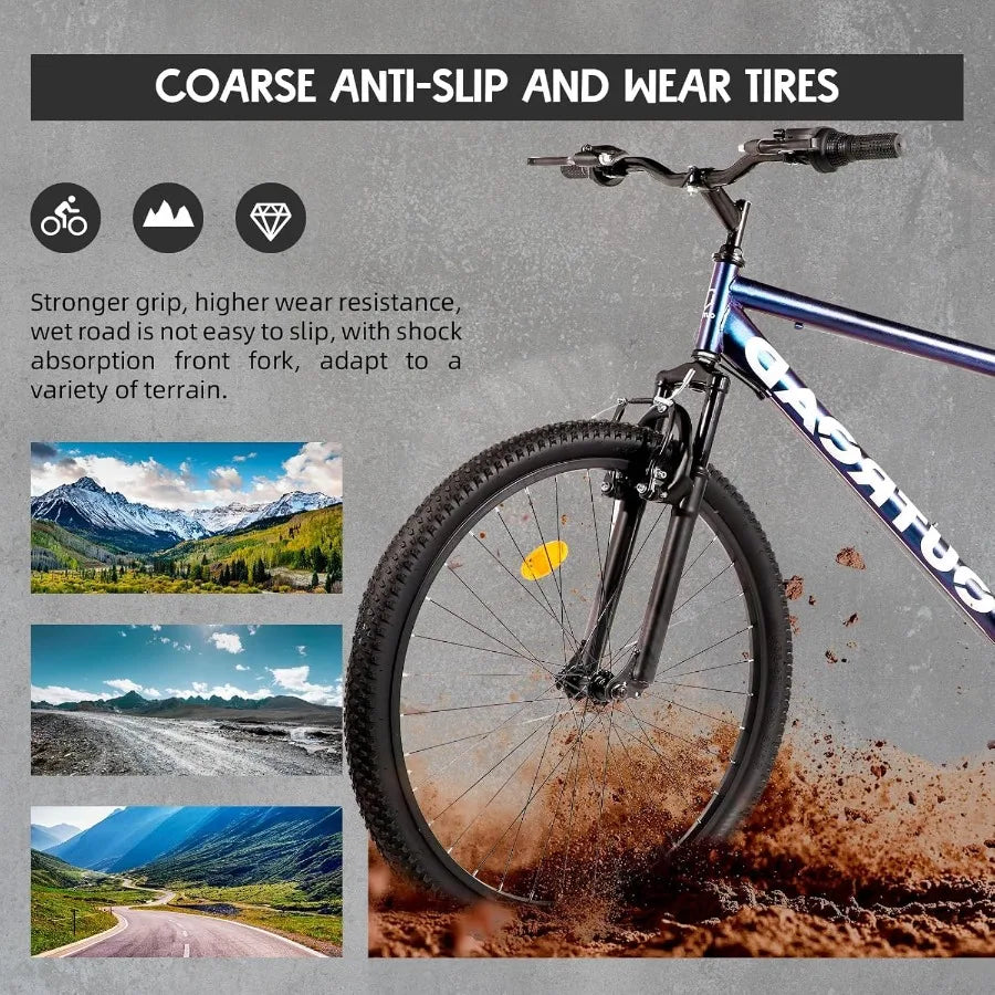 26” Off-Road 21-Speed Mountain Bike