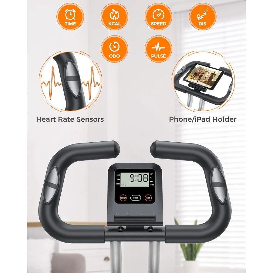 Compact Foldable Stationary Bike