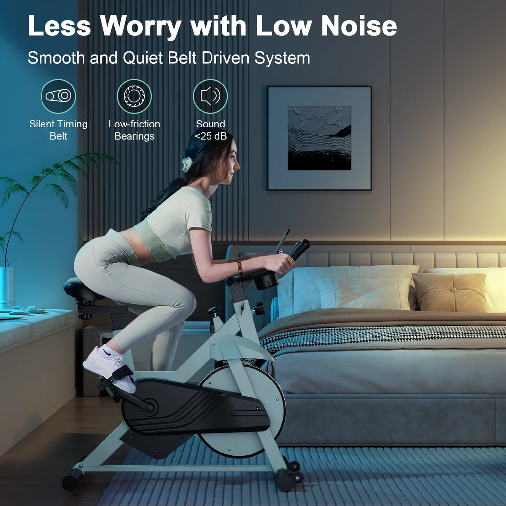 Superun 32-Level Magnetic Exercise Bike