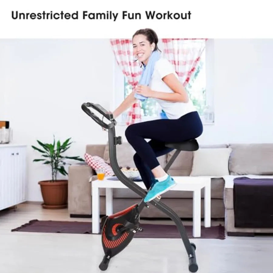 3-in-1 Foldable Exercise Bike – 265LB