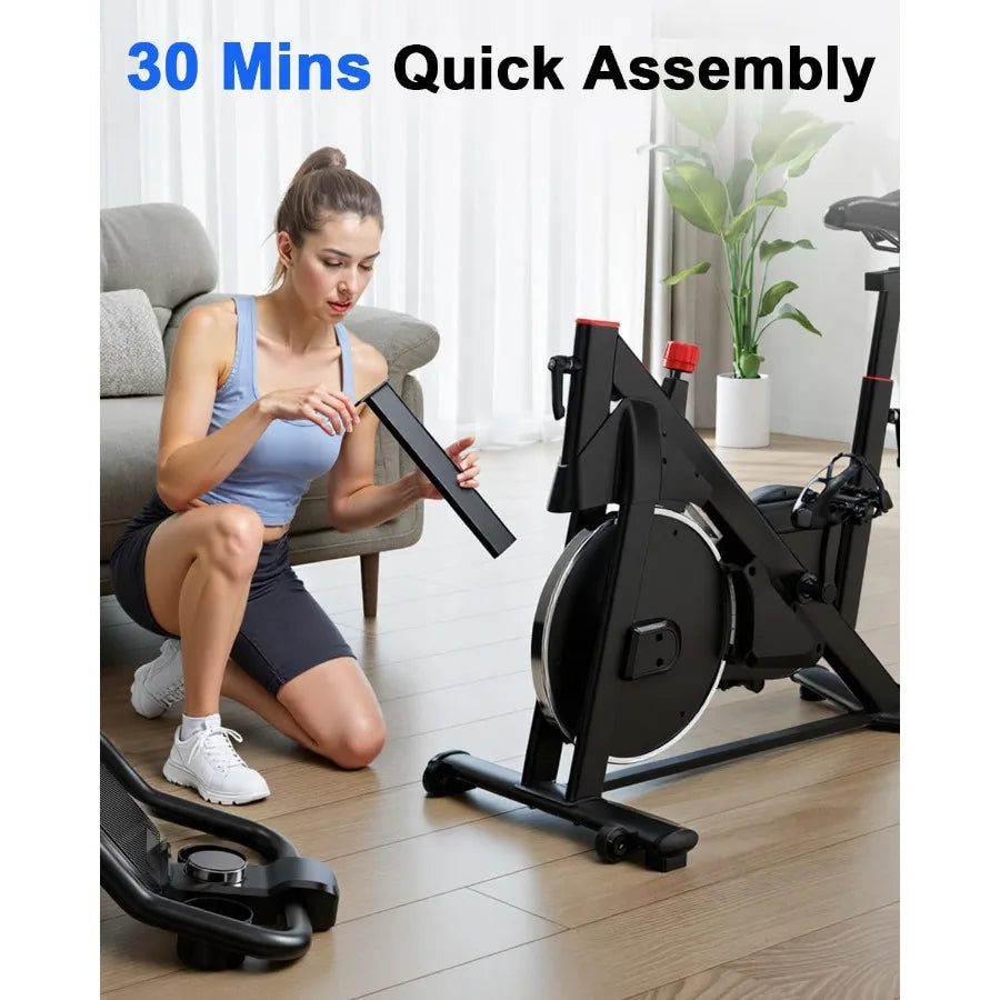 32-Level Magnetic Indoor Exercise Bike