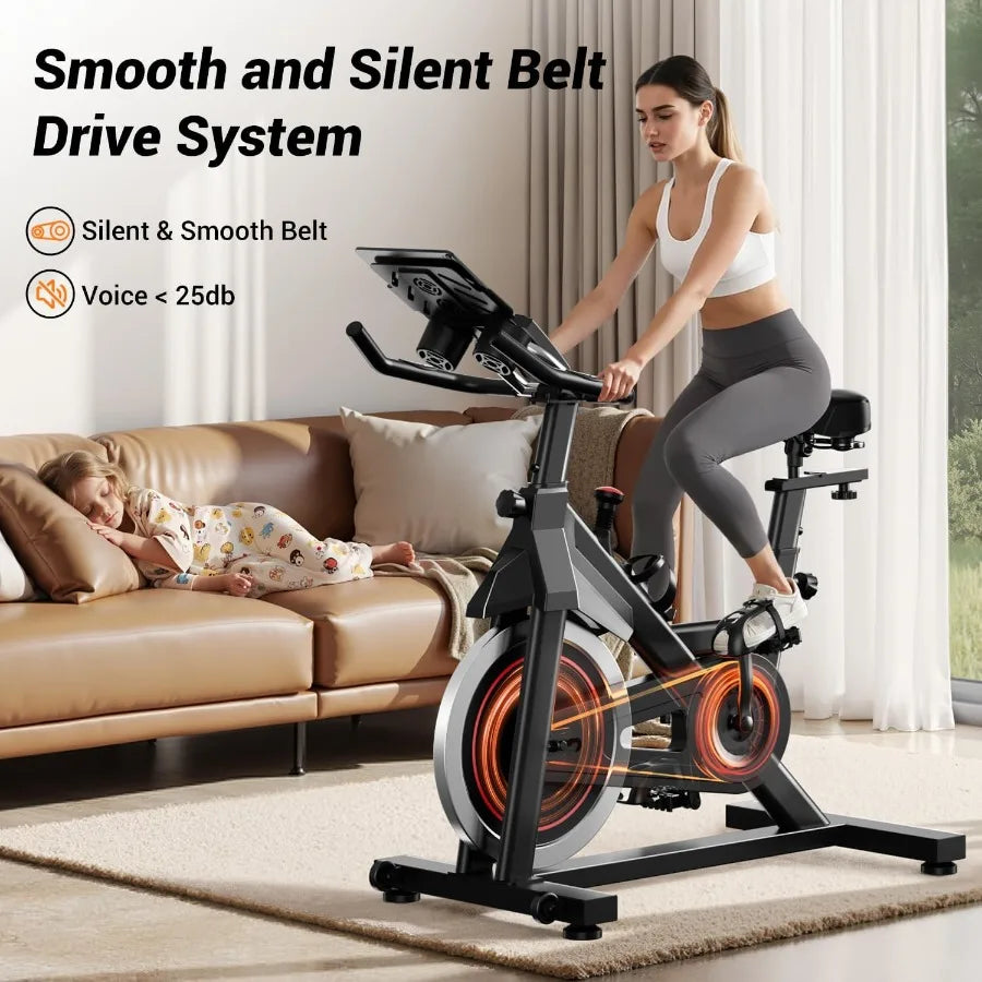 App-Connected Indoor Cycling Bike