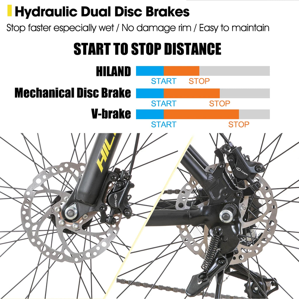 27.5” Hydraulic Disc Mountain Bike
